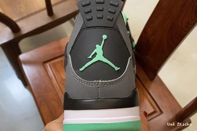 505 308497-033  Jordan Green 4 Glow Retro BestValue 0807